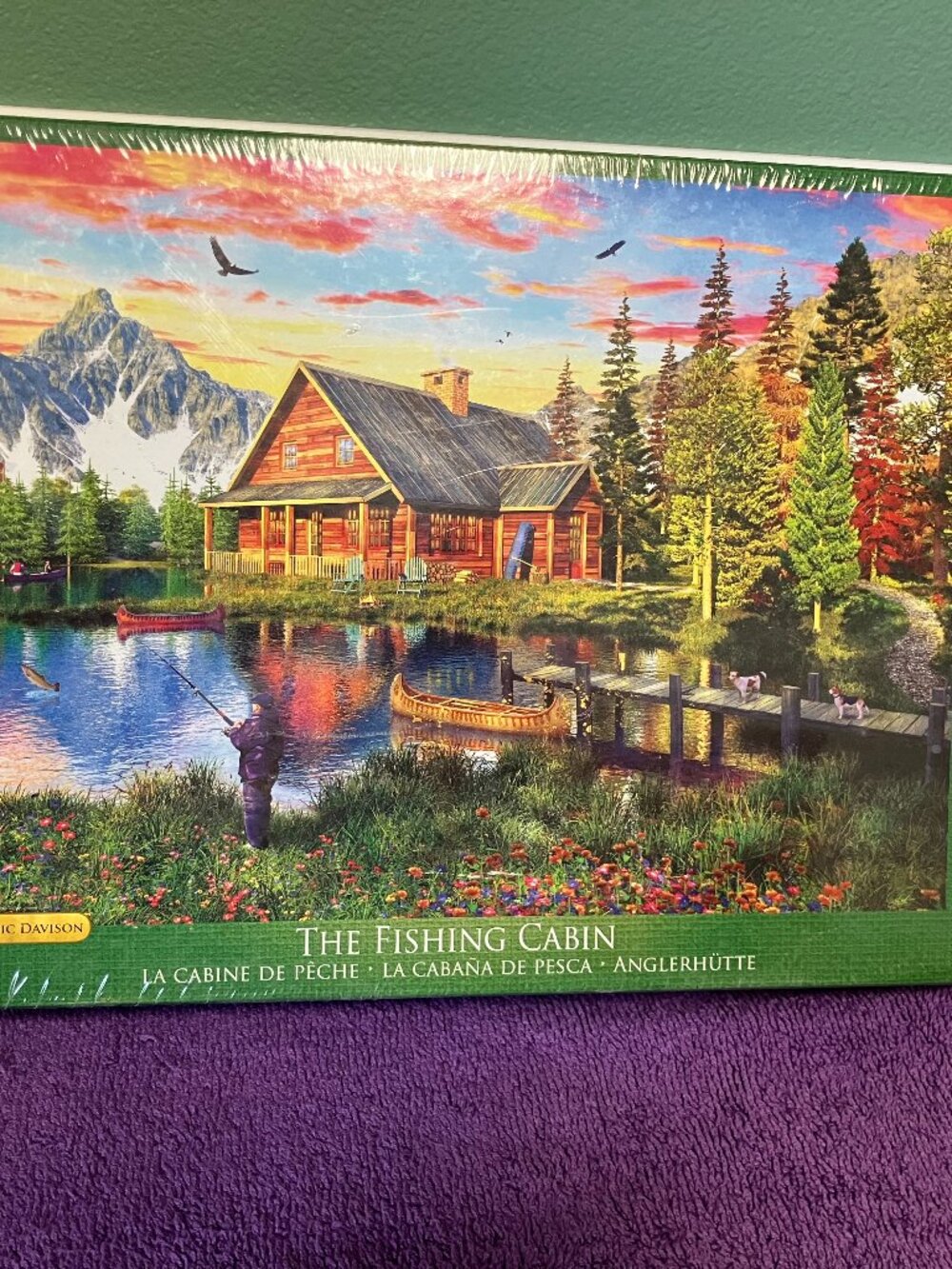Eurographics Puzzle - "The Fishing Cabin"